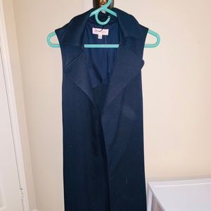 Philosophy Women’s vest tench coat, size small